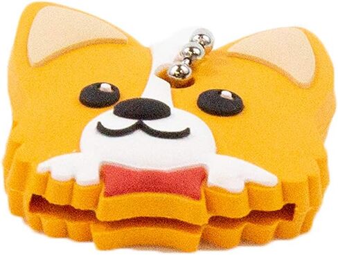 Nayo The Corgi special soft rubber key holder - Improved with sturdy ring in Saudi Arabia