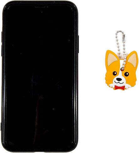 Nayo The Corgi special soft rubber key holder - Improved with sturdy ring in Saudi Arabia