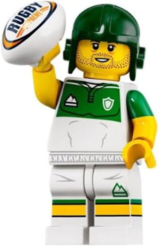 LEGO Series 19 Rugby Player in Saudi Arabia