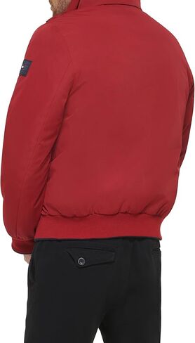Tommy Hilfiger Men's Flex Stretch Performance Bomber, Olive, Small in Saudi Arabia