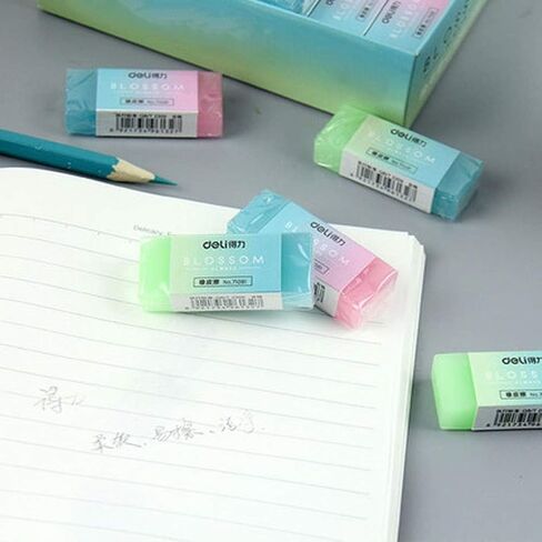 ممحاة خضراء ، مستطيل شفاف مرن المطاط المطاطي ممحح قلم رصاص القلم الرصاص كتلة المدرسة قرطاسية المكاتب قرطاسية محو قلم رصاص قياسي لفنان الطالب in Kuwait