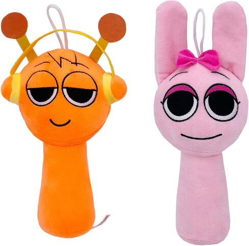 Sprunki Horror Plush - 11'' Full Collection of Wenda, Mr. Fun Computer, Gray & More - All Your Favorite Sprunki Characters! (Tunner) in Saudi Arabia
