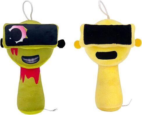Sprunki Horror Plush - 11'' Full Collection of Wenda, Mr. Fun Computer, Gray & More - All Your Favorite Sprunki Characters! (Tunner) in Saudi Arabia