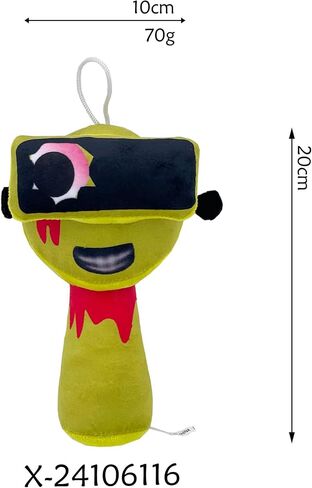 Sprunki Horror Plush - 11'' Full Collection of Wenda, Mr. Fun Computer, Gray & More - All Your Favorite Sprunki Characters! (Tunner) in Saudi Arabia