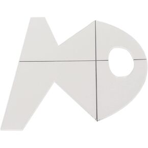 Bowl Cozy Template Bag Sewing Ruler Template 10 Inches Acrylic Cookie Basket Transparent Household Translucent Templates