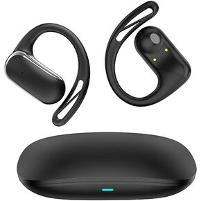 سماعات الأذن المترجم مع ترجمة Twoway في الوقت الفعلي في 138 لغة من أصل Bluetooth اللاسلكي 5.3 سماعات الأذن لاجتماعات العمل والسفر والمحادثات متعددة اللغات الضوضاء (أسود)