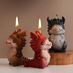 Dragon Mold Dragon Soap Mold Animal Soap Mold Dragon Resin Casting Mold Resin Making Molds Silicone Mold for Candle Home Decorate Mold 3D Animal Mold Candle Making Mold