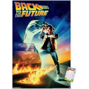 Trends International Back to the Future - One Sheet Wall Poster, 22.37" x 34.00", Poster & Mount Bundle