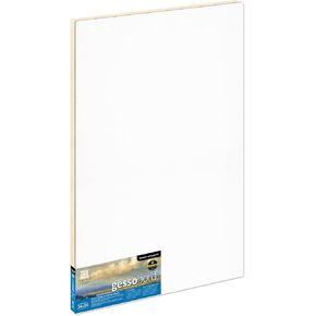 Ampersand Art Supply Gesso Wood Painting Panel: Museum Series Gessobord, 24" x 36", 3/4" Cradled Profile