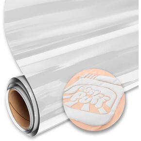 Siser Easy Puff HTV 11.8"x10yd - Puffy Heat Transfer Vinyl (White) - Compatible with Siser, Cricut, and Silhouette Cutters – CPSIA Certified