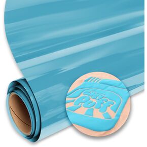 SISER Easy Puff HTV 12''x12'' - 3D Puffy Heat Transfer Vinyl (Sky)