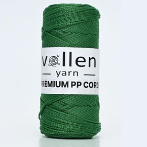 VollenYarn 1.5mm Polyester Macrame Cord,163 yds,Crochet Thread, Polyester Rope 100% Polypropylene,Polyester Crochet Bag Yarn,Thread for Macrame and Home Decoration (Latta, 1 Pieces)