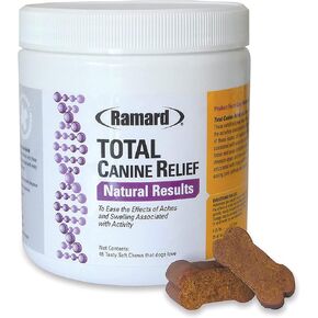 Total Canine Relief - Tasty Soft Chews for Total Canine Relief: Muscle Formula, Joint Care, and More - Healthy Chewable Tablets for Daily Wellness and Agility Support - 45 Chews