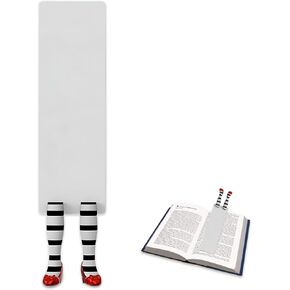 Wicked Witch Bookmark, Wicked Book Mark, Witch Bookmark Ruby Slippers, Wicked Witch Legs with Ruby Slippers Bookmark, Witch Slippers Bookmark, Wicked Bookmark Set, Multifunctional Bookmark