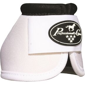 Professional's Choice ★ Ballistic NO Turn Overreach Bell Boots Sizes (White, Large)