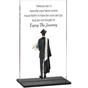 Class of 2025 Graduates Gifts for Teens Him Boys 2025 High School College Seniors Graduation Decorations Gifts for Teens Boys Him Son PHD Master Graduation Gifts for Him Boys End of Year Student Gift