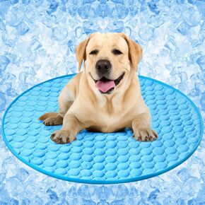 Cooling Pad for Dog 36'' Summer Washable Dog Cooling Mat Sleeping Cooling Pad Portable Breathable Pet Cooling Mat Pet Blanket for Outdoor Small Medium Large Pet