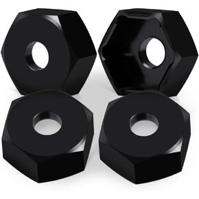 4Pcs 10mm to 12mm Wheel Hex Hub Adapters Wheel Spacers for 1/10 Yo-ko-mo RC Drift Car Upgrade Parts