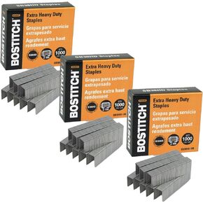 Bostitch Office Heavy Duty Premium Staples for B380HD Stapler, 2-180 Sheets, 1,000 Per Box (SB38HD-1M) (3)
