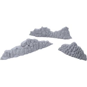 Tall Rock Formations, 3D Printed Tabletop RPG Scenery and Wargame Terrain for 28mm Miniatures