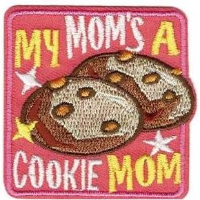 TM Girl & Boy Scout Patches - Pink, 1 Piece, Cartoon, Fabric Iron On Patch, 2 inches