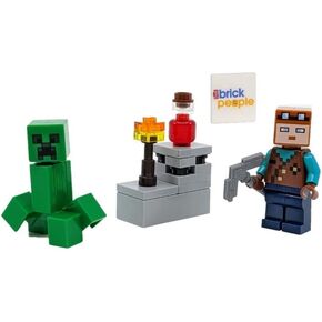 LEGO Minecraft: Miner and Creeper with Mine Accessories