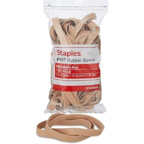 1lb of Giant 7" Loop X 5/8" Wide Rubber Bands