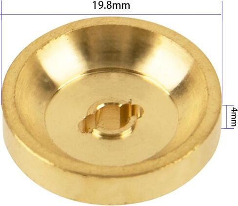 4pcs vgoohobby rc brass whex hex محول 4 ملم الأوزان الموازنة التوازن التوازن مع SCX24 AXI90081 AXI00002 AXI00001 1/24 RC Crawler Car in Kuwait