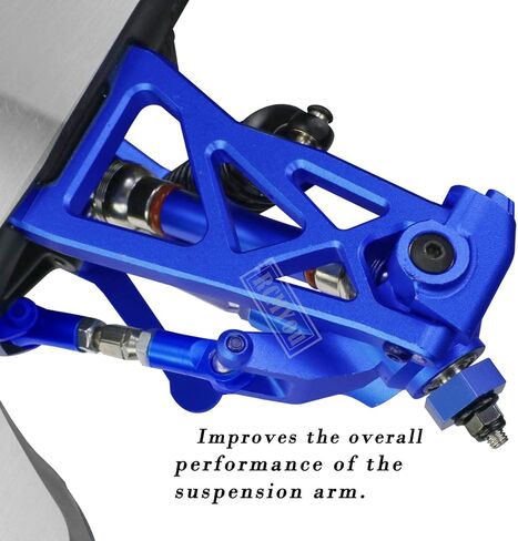 ترقيات جزء ل 1/10 Arrma Vorteks/Granite/Senton 4x4 3S BLX & MEGA 550 ، عمود محرك خلفي أمامي ، ذراع التعليق الخلفي الأمامي وكتل التوجيه كتل Caster Caster CANCER in Kuwait