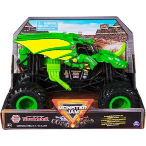 Monster Jam ، شاحنة Monster Dragonoid الرسمية Bakugan Dragonoid ، Collector Die-Cast Oper ، مقياس 1:24 ، ألعاب الأطفال للبنين والبنات الذين تتراوح أعمارهم بين 3 وما فوق