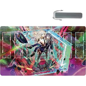 Card Rubber playmat Mat Duel Mat Gaming Competition Pad Mat Card Binder Deck 23.6x13.7in (Sky Striker Mobilize - Linkage)