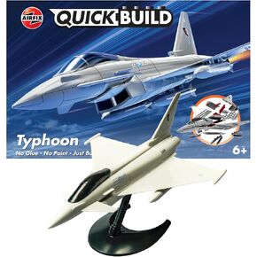 Airfix J6018 Quickbuild Model Airplane Kits for Adults & Kids - Red Arrows Hawk - Fighter Plane Plastic Model Kits, Block Building Sets, Snap Together Aircraft Models, Engineering Toys for Gifts