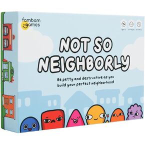 Not So Neighborly Card Game - Family Friendly Game Perfect for Game Nights - for Ages 7 and Up