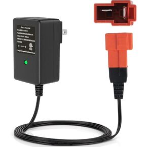 12 Volt Battery Charger for Ride On Toys, 12V Kids Ride On Car Charger, Charger for Kids Electric Car, Riding Toy Battery Power Adapter Square Plug SL12-07-02