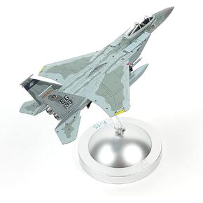 Classic American Eagle F-15E Twin-Engine Fighter Pre-Build Model Kits 1:100 Aircraft Alloy Diecast Airplane Military Display Model Aircraft for Collection or Gift
