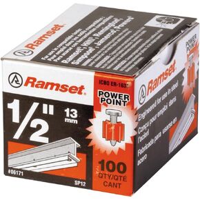 ITW BRANDS 06171 1/2-Inch PowerPoint Pin, 100-Pack