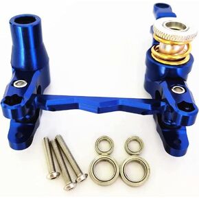 Aluminium Alloy Steering bellcranks servo Saver 8946 for Traxxas 1/10 MAXX Newest Wide Maxx - Blue