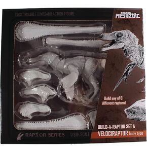 Beasts of The Mesozoic: Velociraptor Build-a-Raptor 1:18 Scale Figure Set A