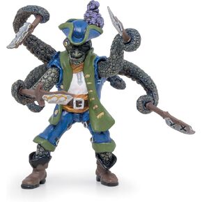 Papo - Hand-Painted - Fantasy - Octopus Mutant Pirate - 39482 - Collectible - for Children - Suitable for Boys and Girls - from 3 Years Old
