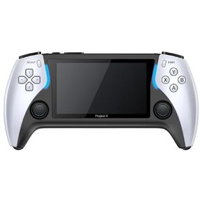 YoimJoyFun Project X Retro Gaming Console, Handheld Retro Video Game Console, 11 emulators, 4.3-inch IPS Screen,15000+ Games (Project X-Black)