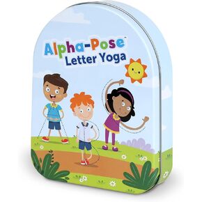 Learning Resources Alpha-Pose Letter Yoga, Kids Yoga, Alphabet Flash Cards, Learning Toys for Toddlers, Social Emotional Learning, Gifts for Kids Ages 4+, 28 Pieces