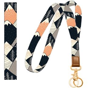 Lanyards for Keys, Durable Keychain Long Lanyard for Women Men, Cute Neck Lanyard for ID Badges Holder, Wallets, key