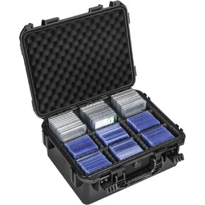 Case Storage for Graded Sports Cards - PSA Baseball, Basketball, Football Trading Card Holder, Waterproof Protective Organizer Box for Zion, Slab, Top Loader, Magnetic