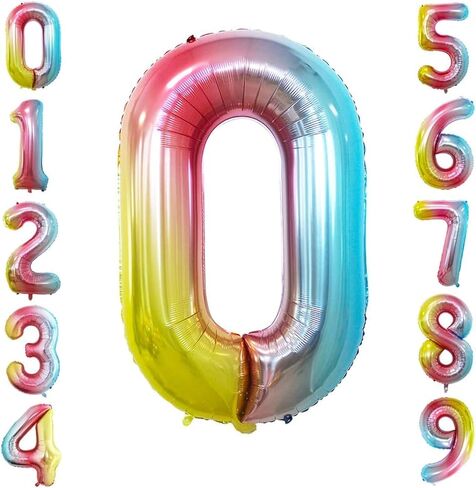 Goer Number 30 بالونات لزخارف حفلة عيد الميلاد الثلاثين ، والبالونات الهليوم 42 بوصة للذكرى السنوية الثلاثين (أسود) in Kuwait