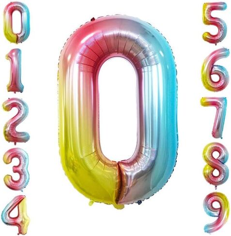 Goer Number 30 بالونات لزخارف حفلة عيد الميلاد الثلاثين ، والبالونات الهليوم 42 بوصة للذكرى السنوية الثلاثين (أسود) in Kuwait