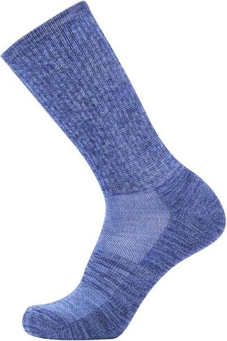 EnerWear 4P Pack Women's Merino Wool Outdoor Hiking Trail Crew Sock (BabyPink, US 9-11) in Saudi Arabia
