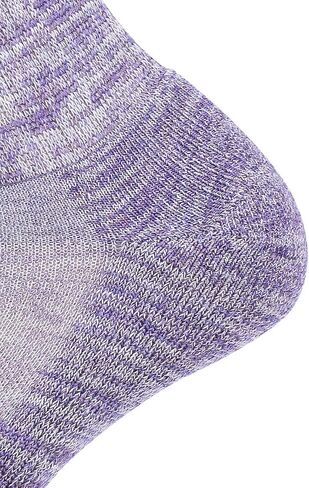 EnerWear 4P Pack Women's Merino Wool Outdoor Hiking Trail Crew Sock (BabyPink, US 9-11) in Saudi Arabia
