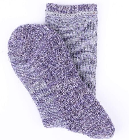 EnerWear 4P Pack Women's Merino Wool Outdoor Hiking Trail Crew Sock (BabyPink, US 9-11) in Saudi Arabia