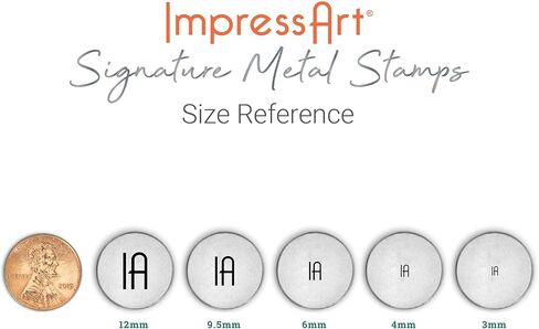 EmpressArt - .925 Signature Metal Design Stamp ، 1.5mm in Kuwait