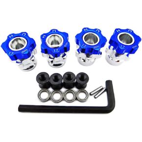 Hot Racing JT107W06 17mm Hex Wheel Adapters with 8mm Extension - TRA Jato